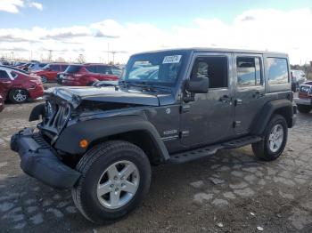  Salvage Jeep Wrangler