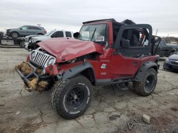  Salvage Jeep Wrangler