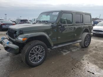  Salvage Jeep Wrangler