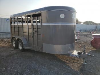  Salvage Corn Pro Trailer