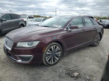  Salvage Lincoln MKZ