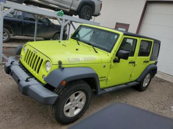  Salvage Jeep Wrangler