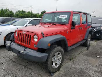  Salvage Jeep Wrangler