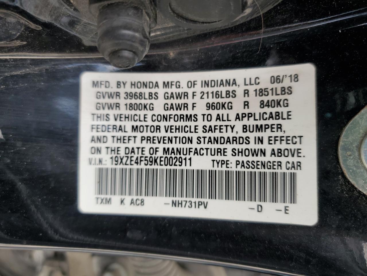 Honda Insight Ex Image 9