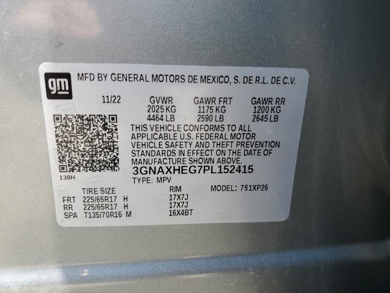 Chevrolet Equinox Ls Image 12