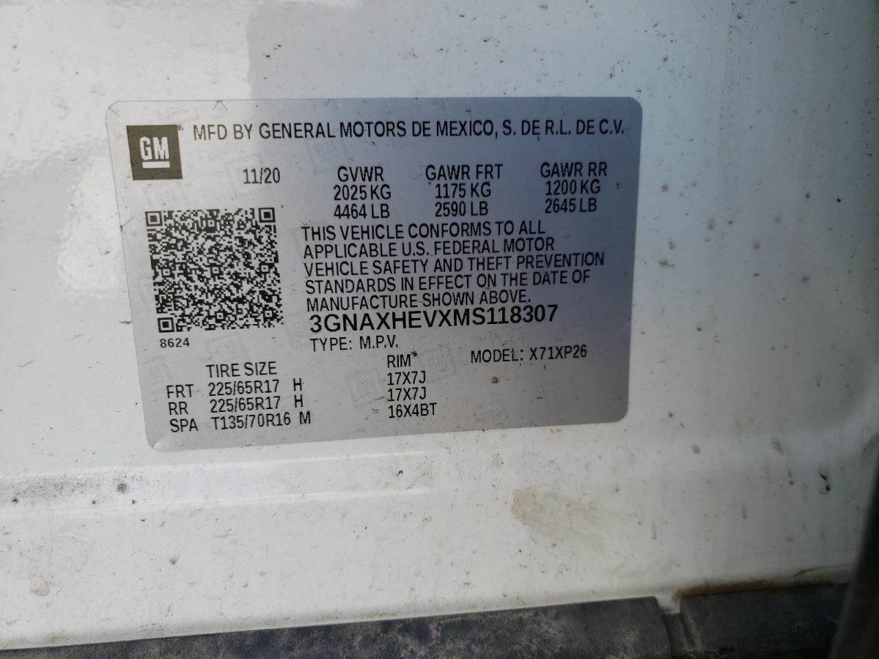 Chevrolet Equinox Ls Image 12