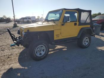  Salvage Jeep Wrangler