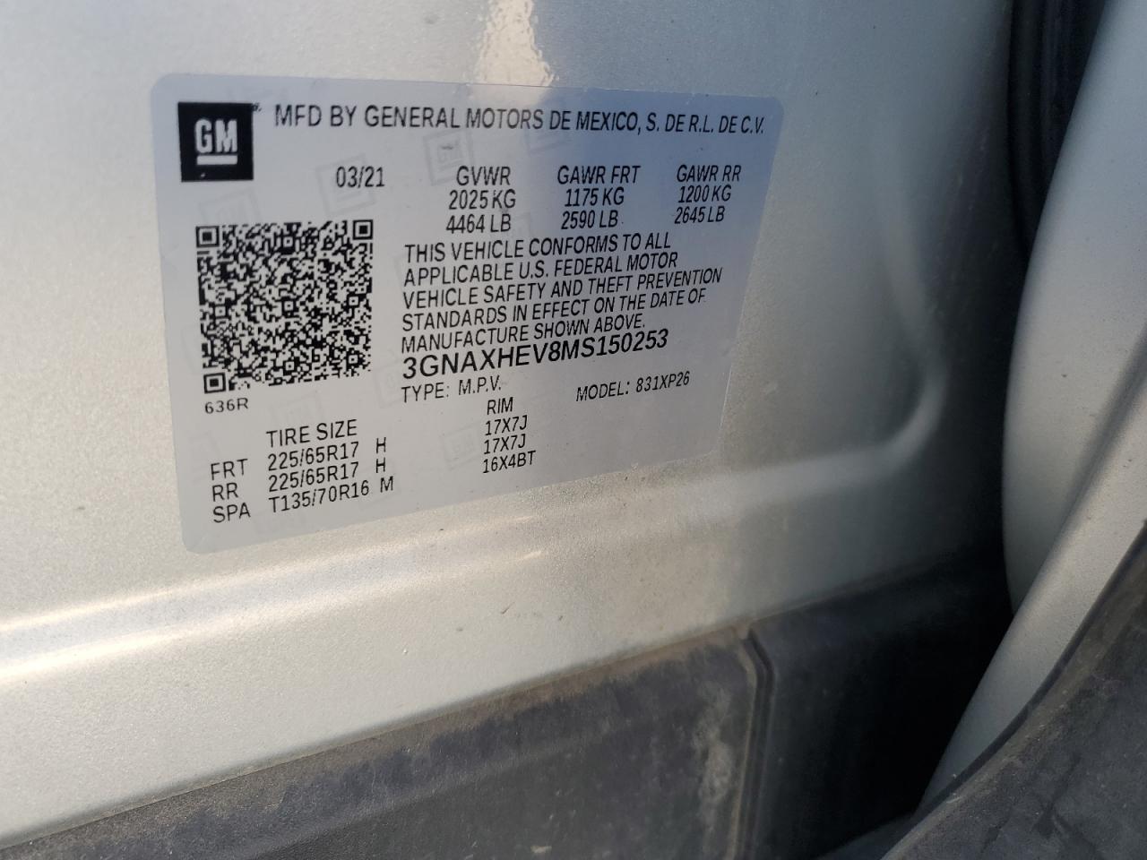 Chevrolet Equinox Ls Image 9