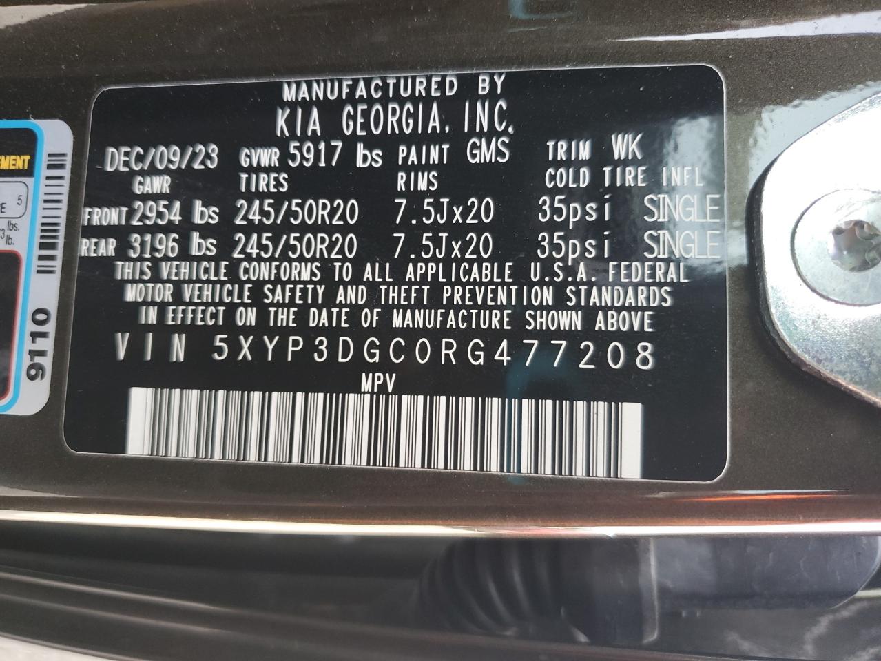 Kia Telluride Ex Image 9