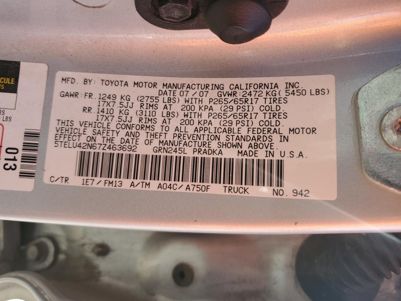 Toyota Tacoma Double Cab Image 7