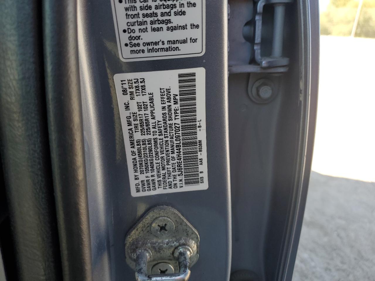 Honda Crv Se Image 12