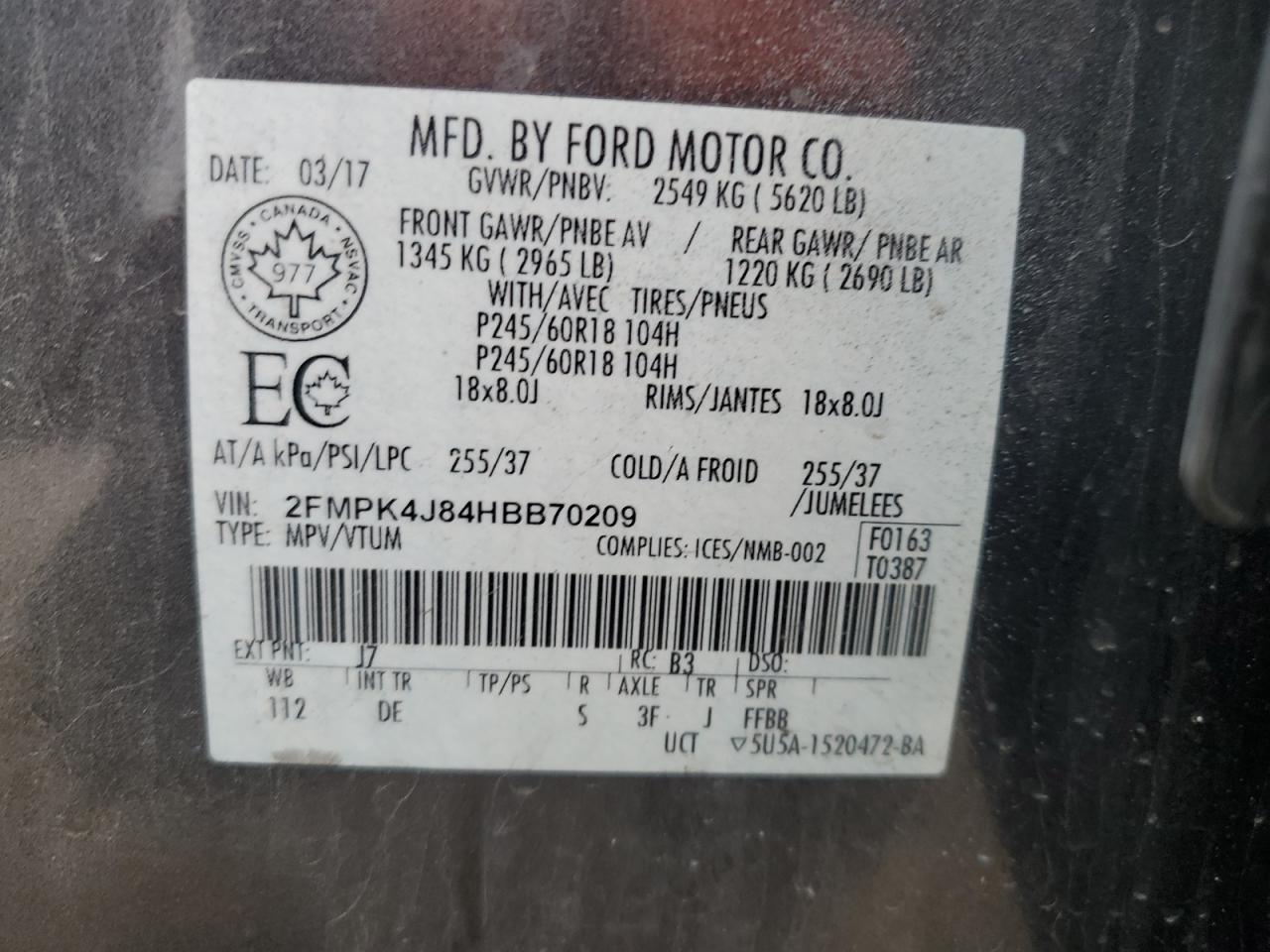 Ford Edge Sel Image 7