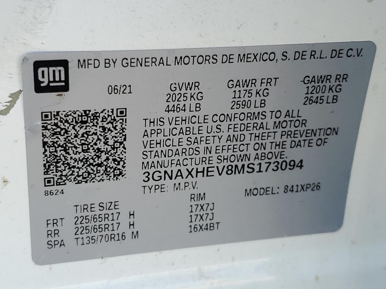 Chevrolet Equinox Ls Image 11