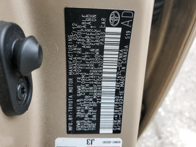 Toyota Corolla Base Image 9