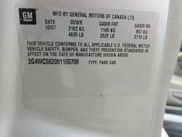 Buick LaCrosse Cx Image 12