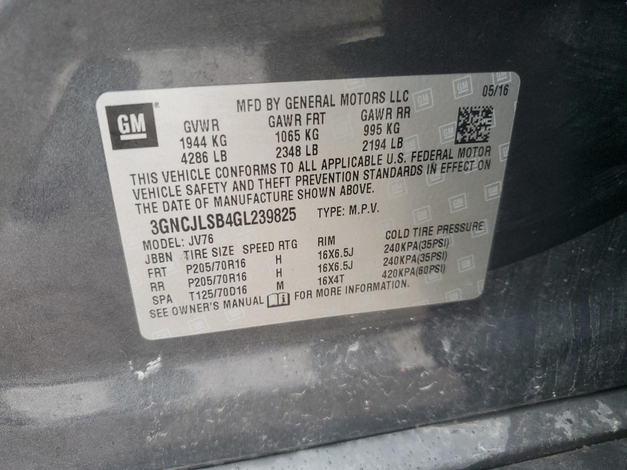 Chevrolet Trax 1lt Image 8