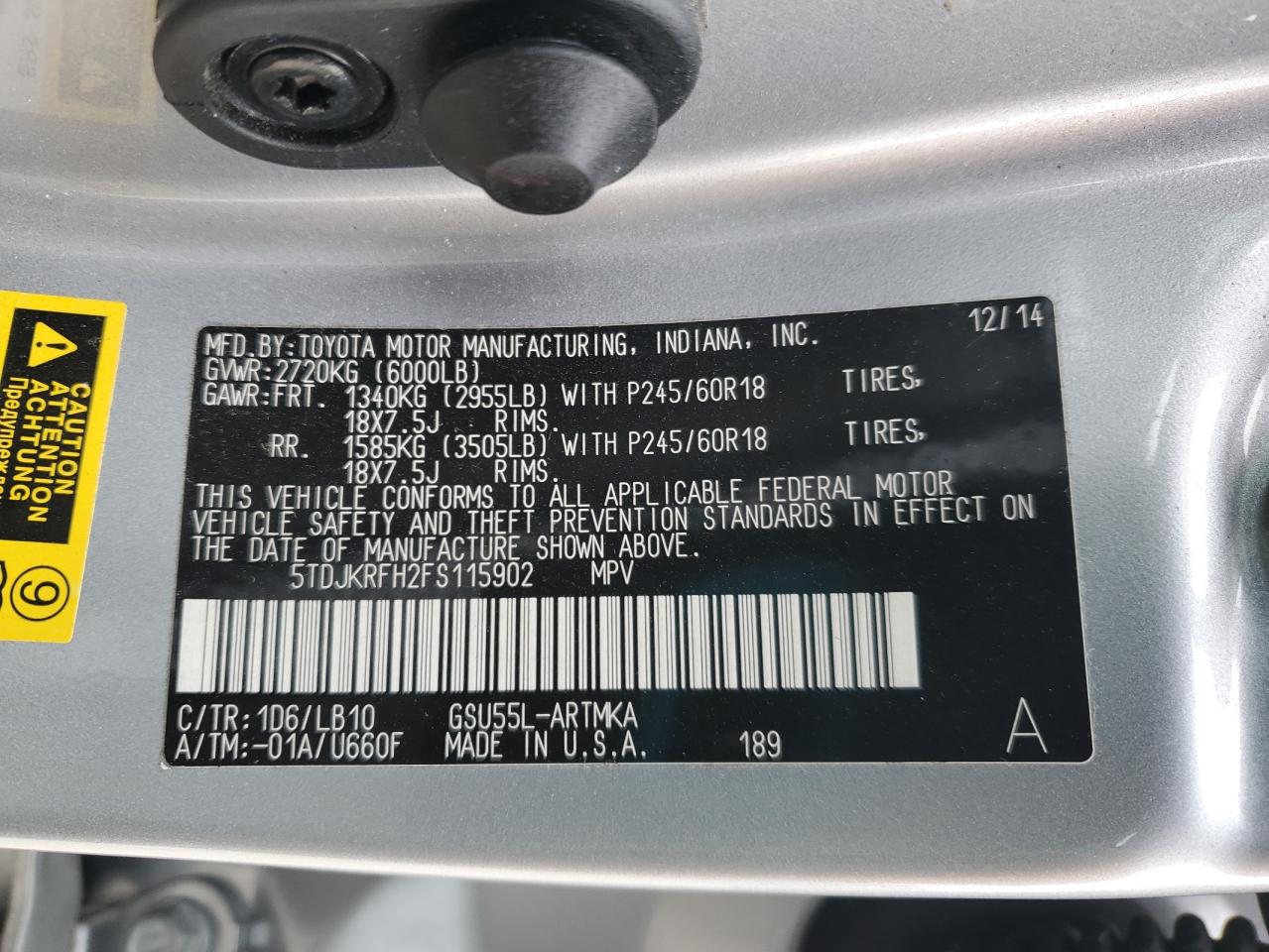 Toyota Highlander Xle Image 11