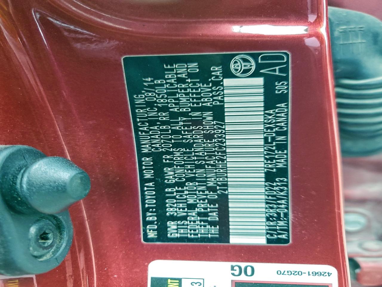 Toyota Corolla L Image 6