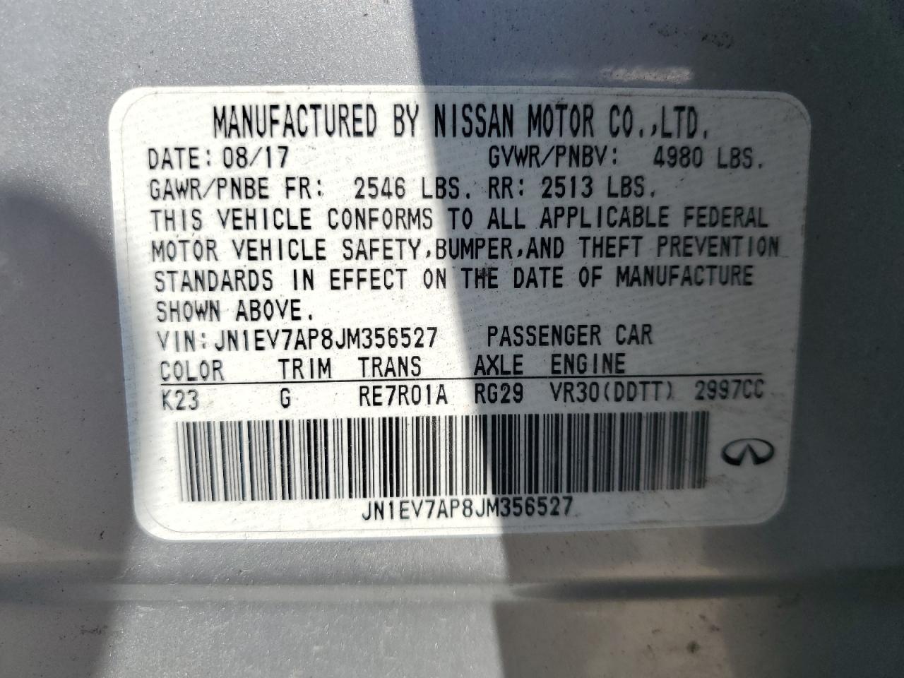 INFINITI Q50 Luxe Image 9