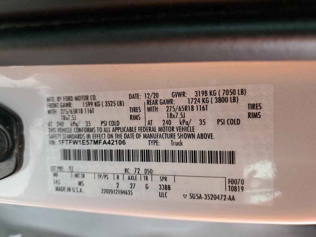 Ford F-150 Supercrew Image 7