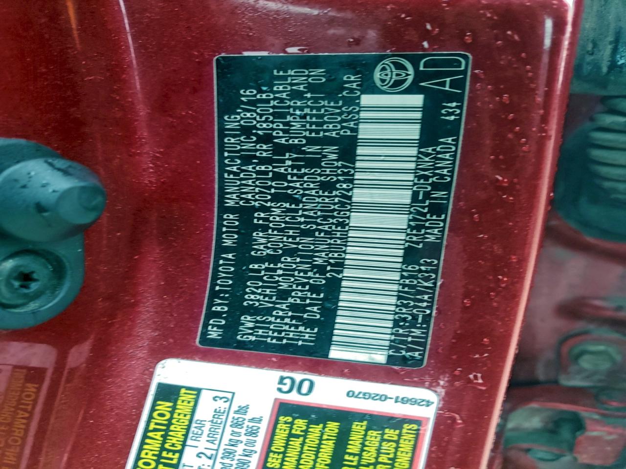 Toyota Corolla L Image 11