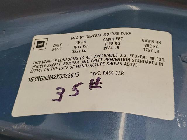 Oldsmobile Cutlass Gls Image 3