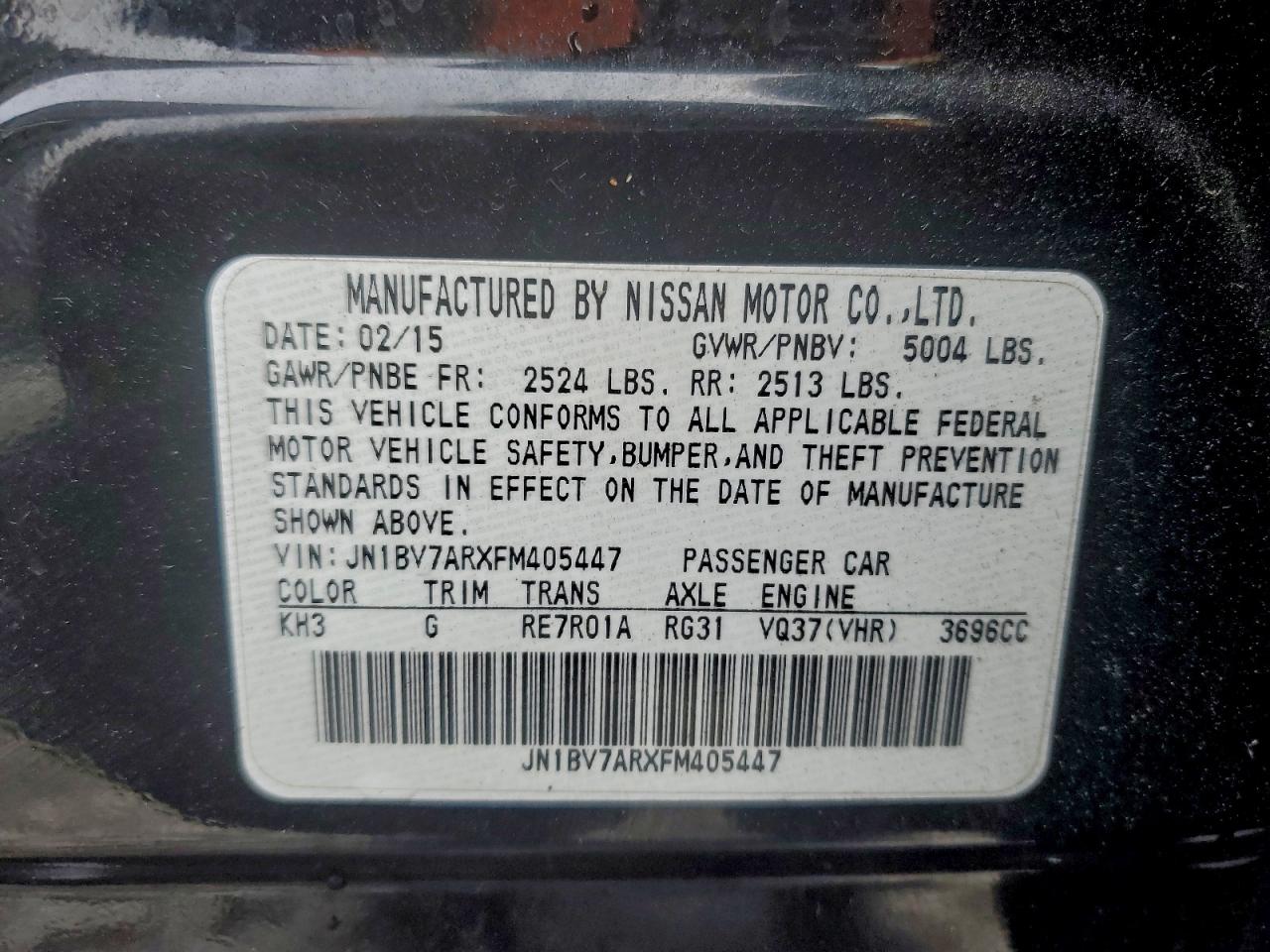 INFINITI Q50 Base Image 6