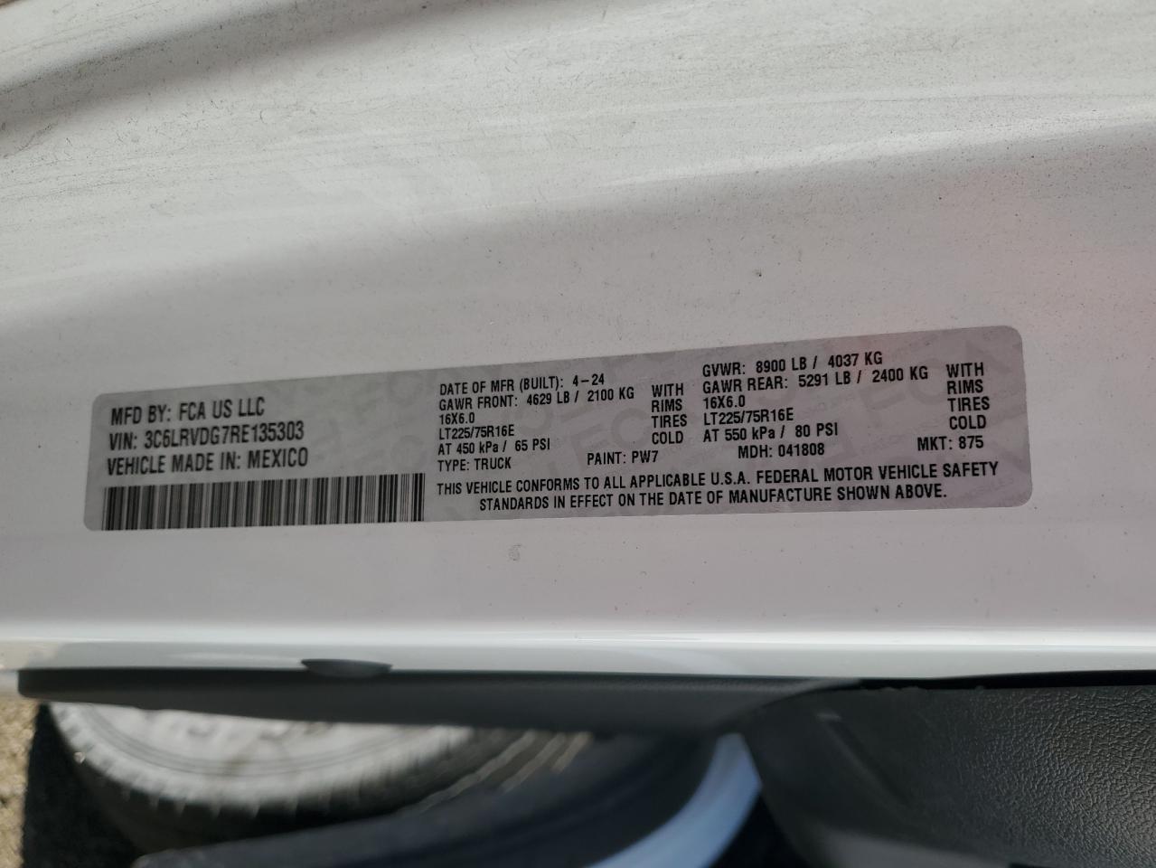 Ram Promaster 2500 High Image 6