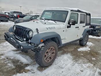  Salvage Jeep Wrangler