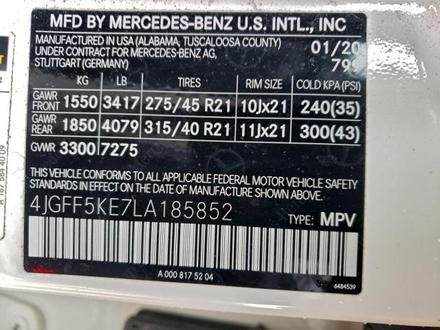 Mercedes-Benz Gls-class 450 4matic Image 9