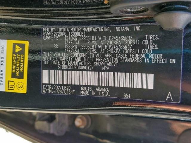 Toyota Highlander Base Image 4