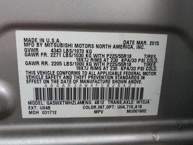 Mitsubishi Outlander Es Image 12