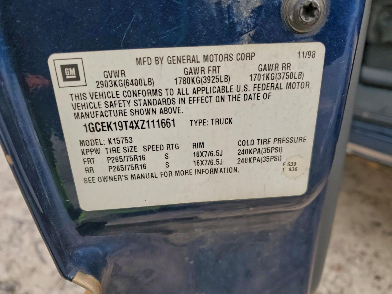 Chevrolet Silverado K1500 Image 10