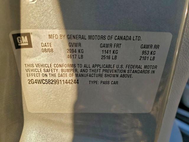 Buick LaCrosse Cx Image 9