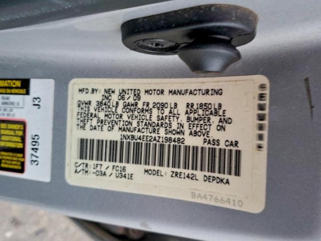 Toyota Corolla Base Image 2