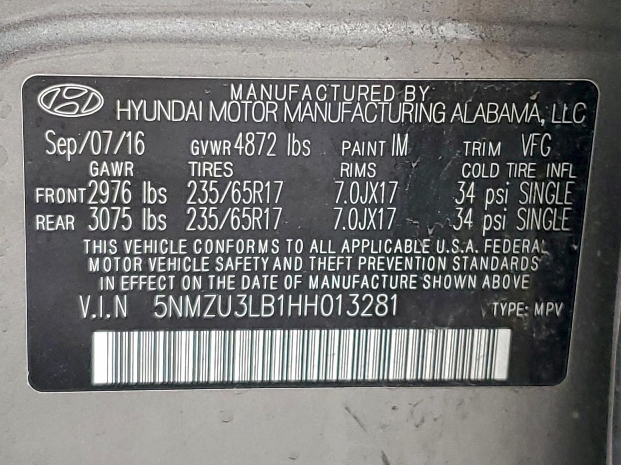 Hyundai SANTA FE Image 3