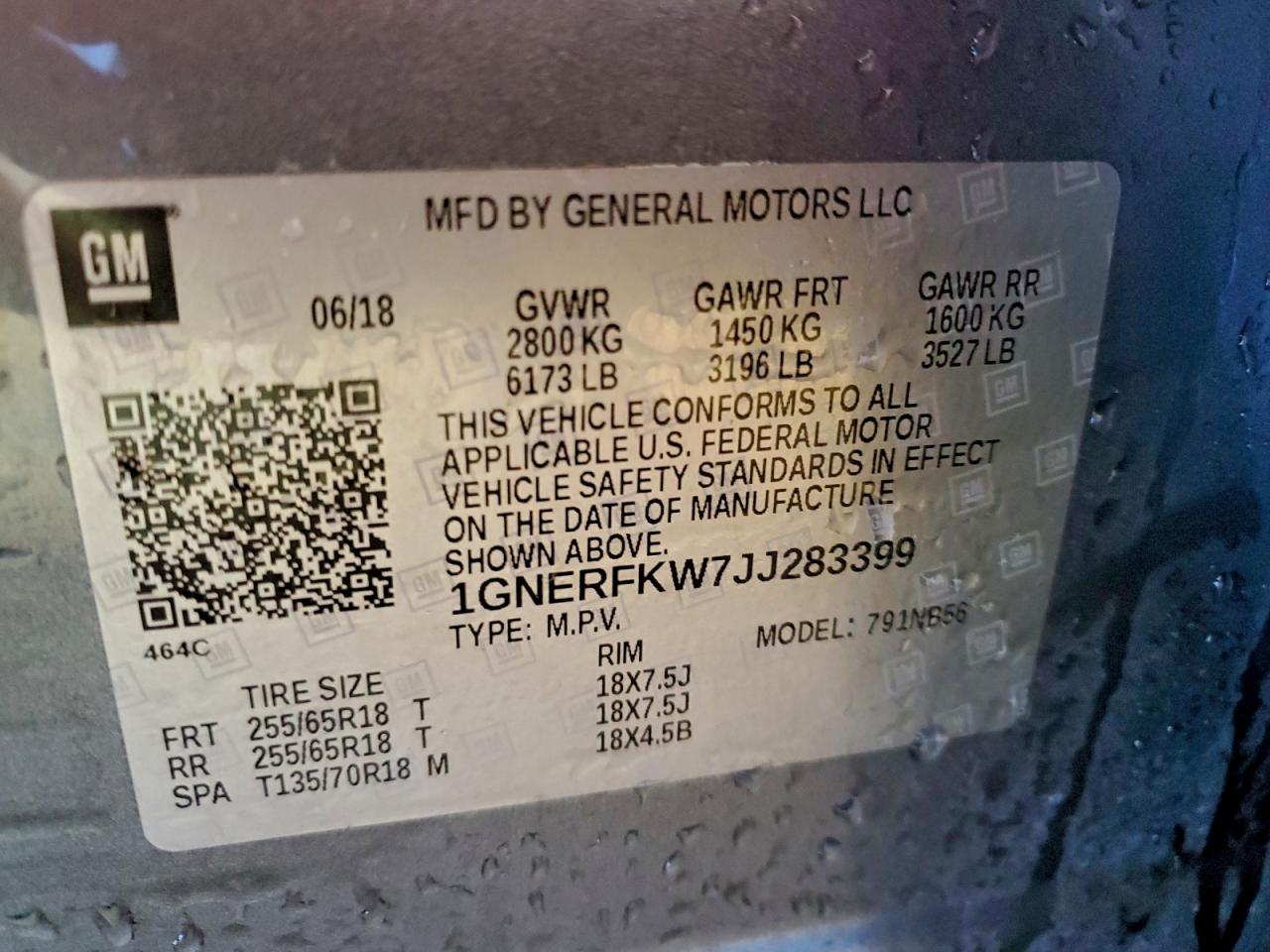 Chevrolet Traverse Ls Image 8