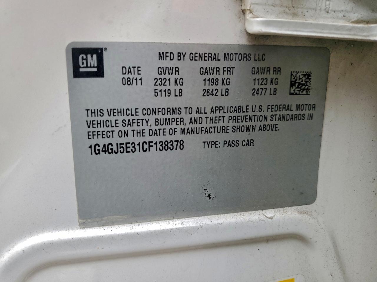 Buick LaCrosse Touring Image 7