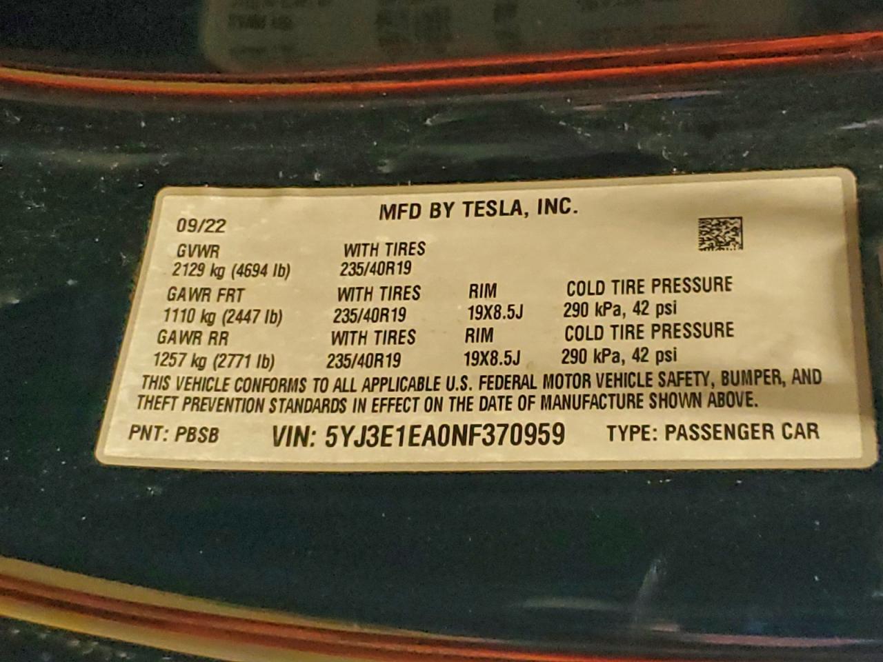 Tesla Model 3 Image 9