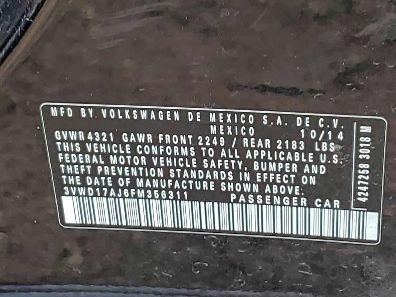 Volkswagen Jetta Se Image 12